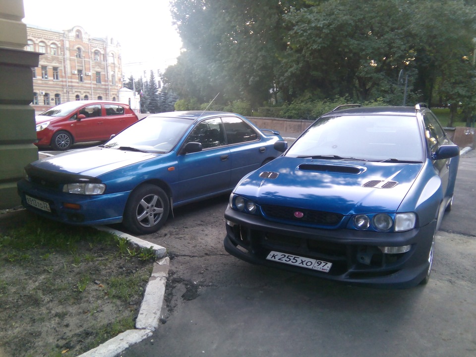 Продаётся обвес из стеклопластика. — Subaru Impreza WRX STI (GC), 1,8 л ...