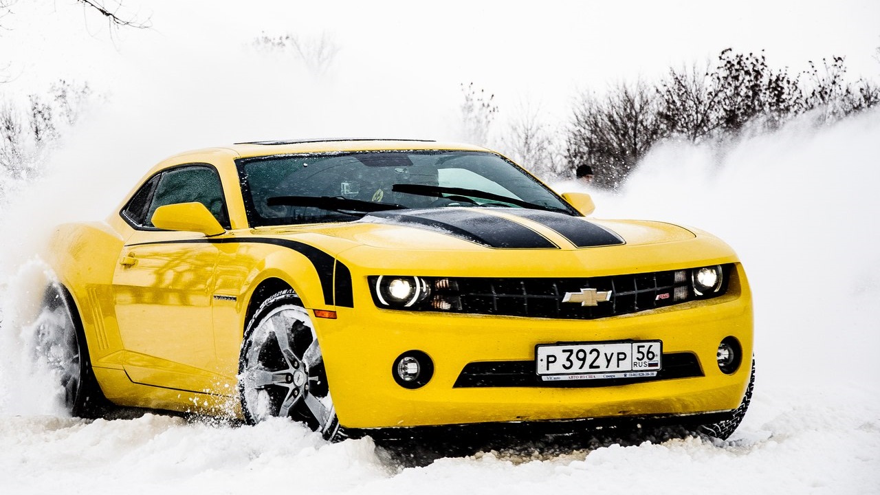 Chevrolet Camaro V 0.5 бензиновый 2013 | желтый на DRIVE2