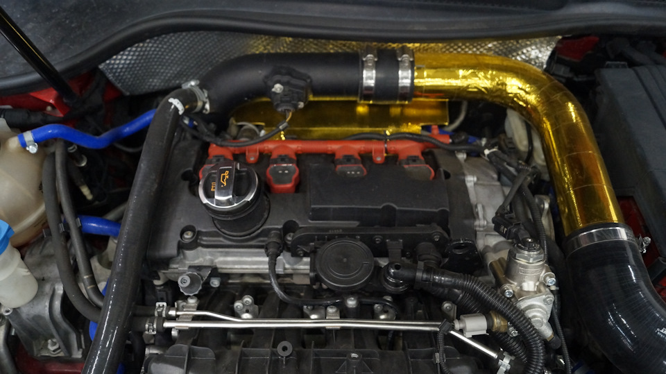 2.0T FSI Алюминиевый тепловой экран/aluminium Heat Shield — e-tun на DRIVE2