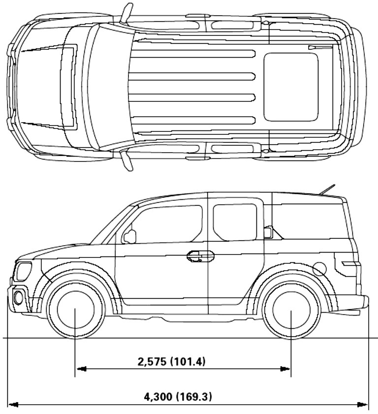 Фото в бортжурнале Honda Element