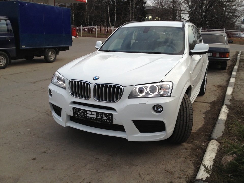 Свадебный кортеж BMW x3 f25