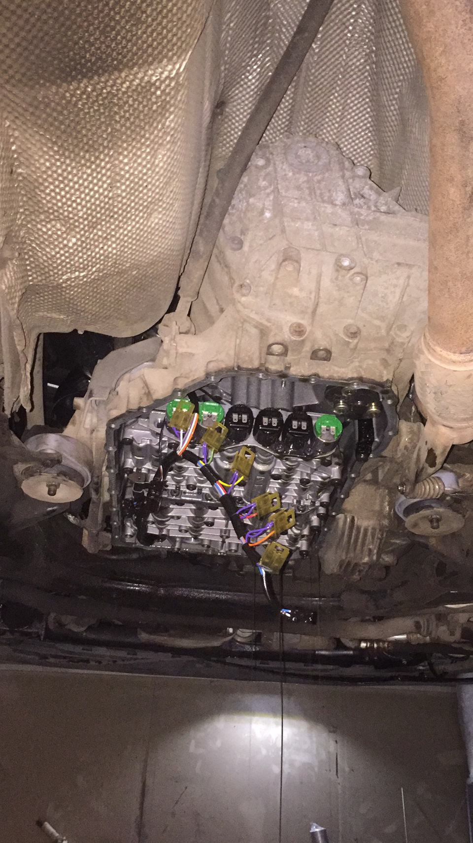 Очередная замена масла в АКПП и главного соленоида — Volkswagen Passat ...