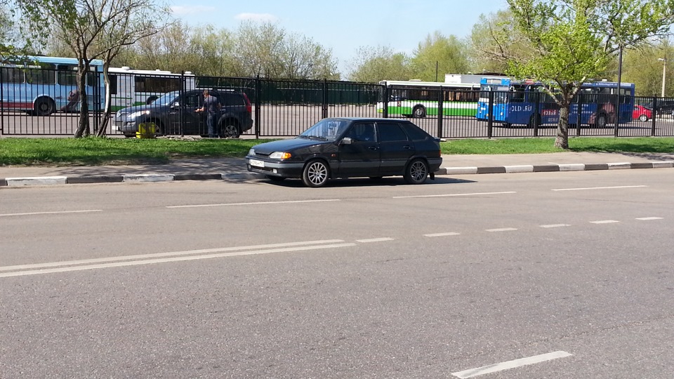 Lada 2114 буксует