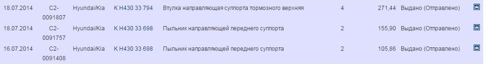 Замена пальцев суппортов и колодок — KIA Spectra, 1,6 л, 2007 года ...