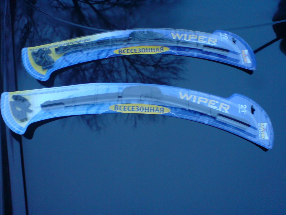 Установка бескаркасных дворников — Ford Scorpio I, 2 л, 1991 года ...