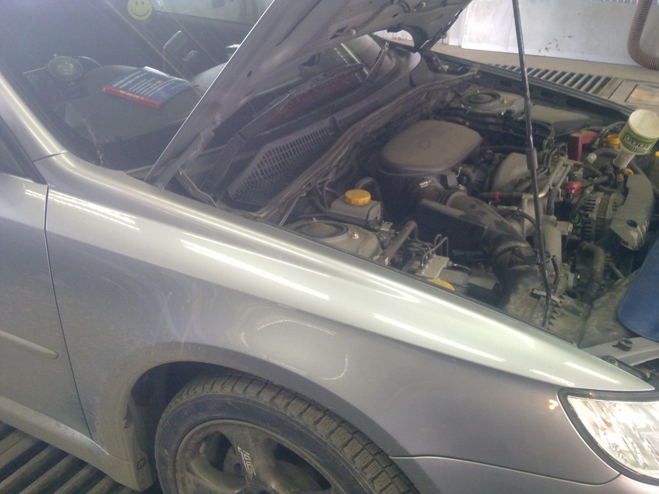 заехал на СТО масло поменять — Subaru Legacy (BL/BP), 2 л, 2008 года ...