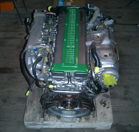 Assembled the motor - Toyota Cresta 25 L 1984