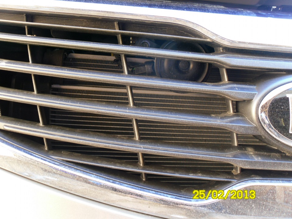 Установка защитной сетки на радиатор. — DRIVE2