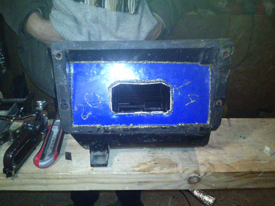 Теперь и в моей ниве печка от восьмерки. — Lada 4x4 3D, 1,5 л, 1994 ...