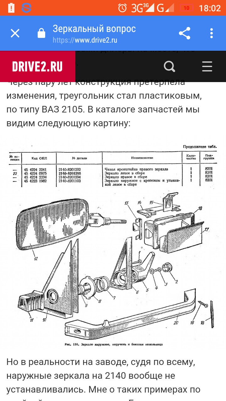 Зеркала от ваз 2105 — Lada 2106, 1,5 л, 1978 года | своими руками | DRIVE2