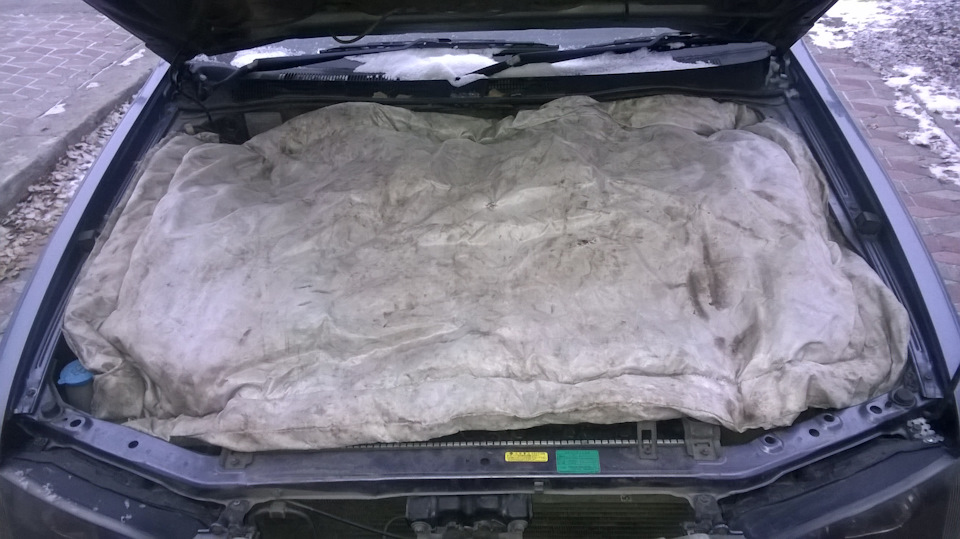 Еще один кочевник на месте или утеплился! — Nissan Avenir (2G), 2 л ...