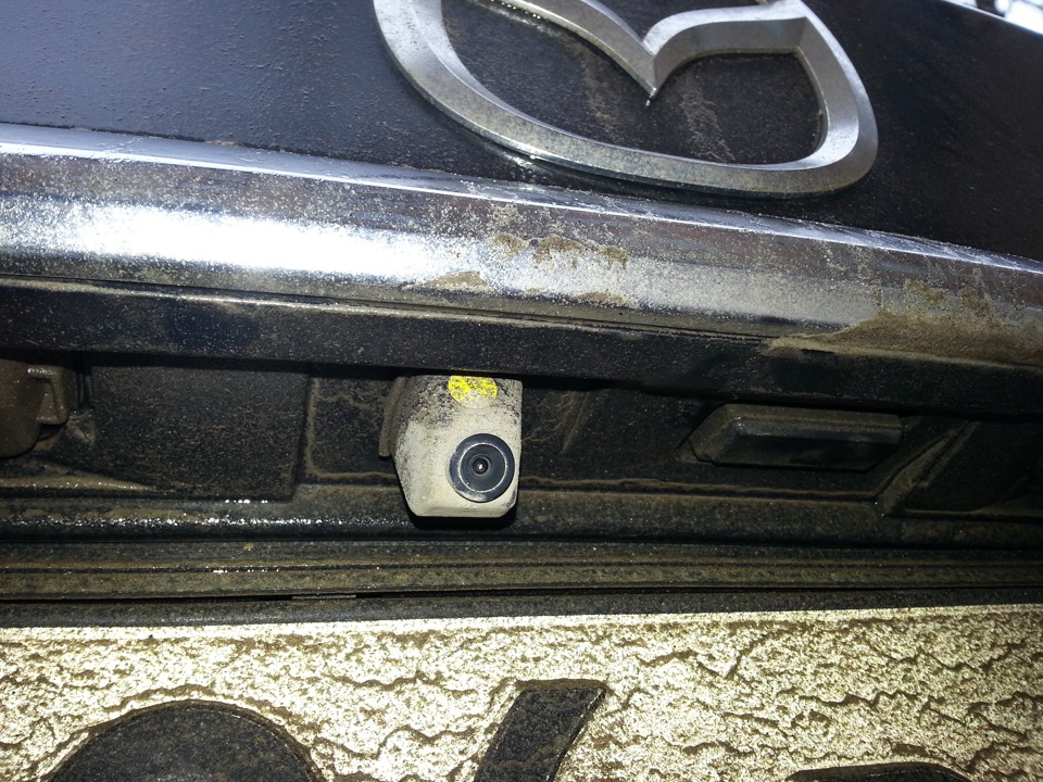 Камера заднего вида — Mazda 6 (3G) GJ, 2 л, 2012 года | электроника ...