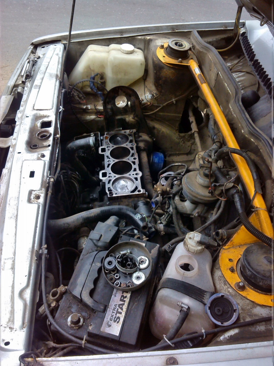 Прогар прокладки ГБЦ — Lada 21093i, 1,7 л, 2001 года | своими руками ...