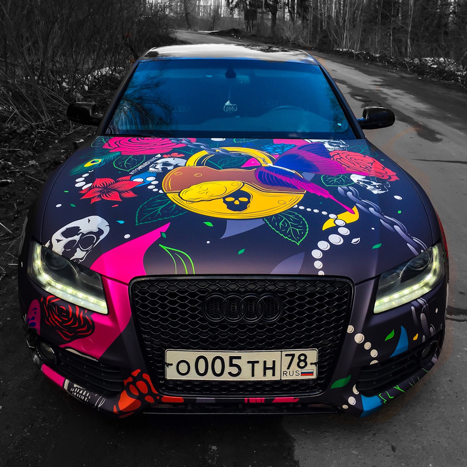 Audi rs7 винил