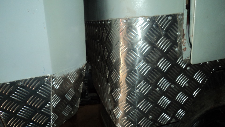 УАЗ 3303 "Кубанец" ремонт и модернизация часть 3 (Алюминиевые работы ...