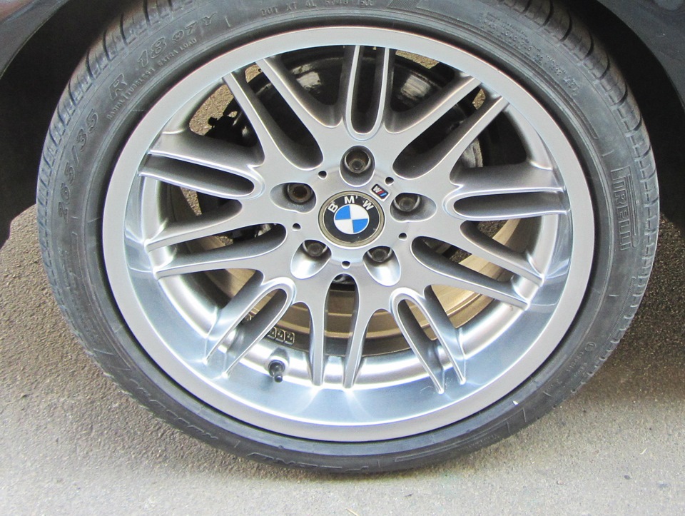 М-наклейки и примерка дисков — BMW 5 series (E39), 2,5 л, 1996 года ...