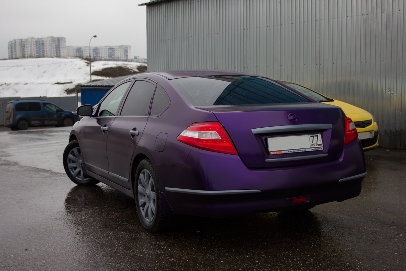 Покраска Nissan Tena жидкой глянцевой резиной — DIP.EXPERT на DRIVE2