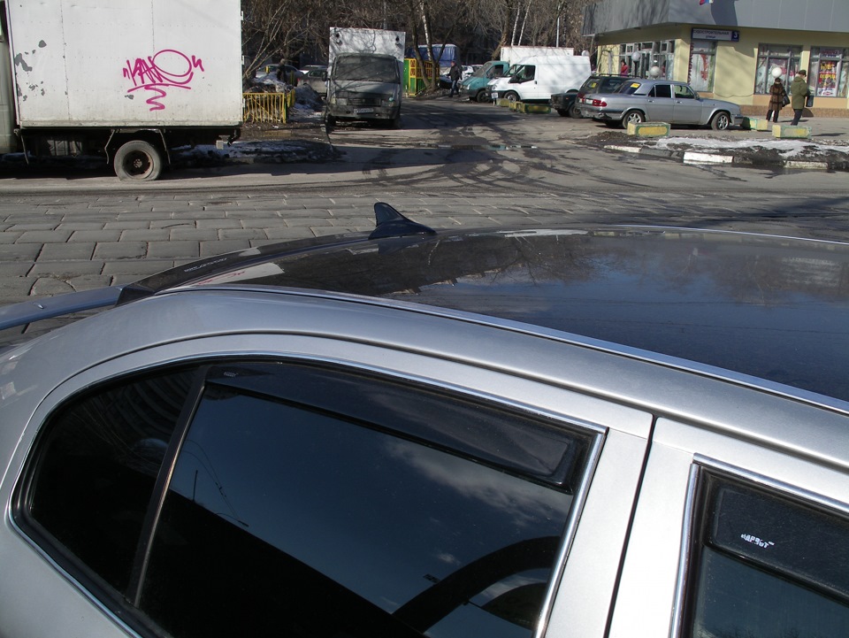 Антенна- акулий плавник)))) — Skoda Octavia A4 Mk1, 1,6 л, 2003 года ...