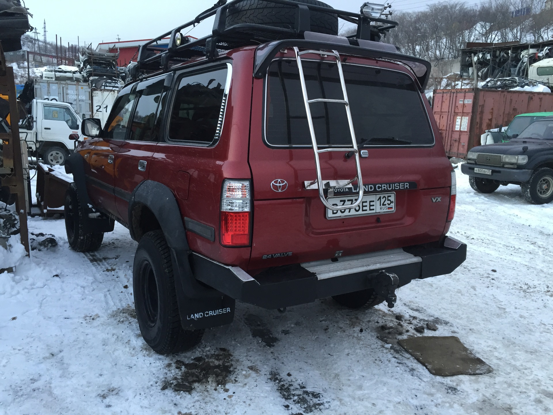 Собственно ручное изготовление силовых клыков — Toyota Land Cruiser 80, 4,2  л, 1996 года | тюнинг | DRIVE2