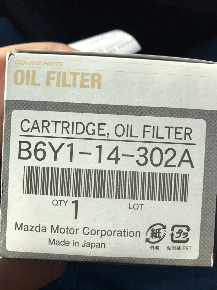 Как сэкономить на масляном фильтре? — Mazda 6 (3G), 2,5 л, 2014 года ...