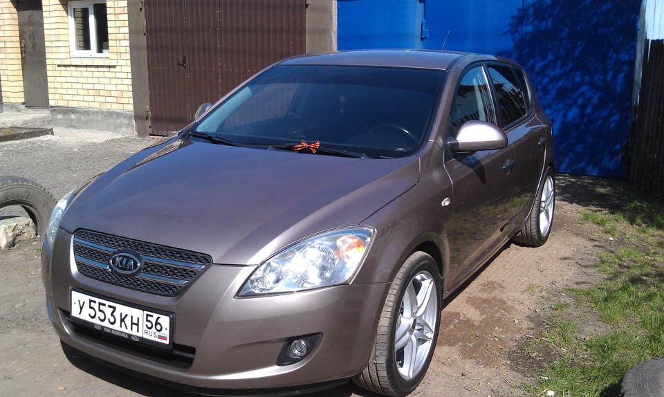 Kia Ceed 2010 антихром