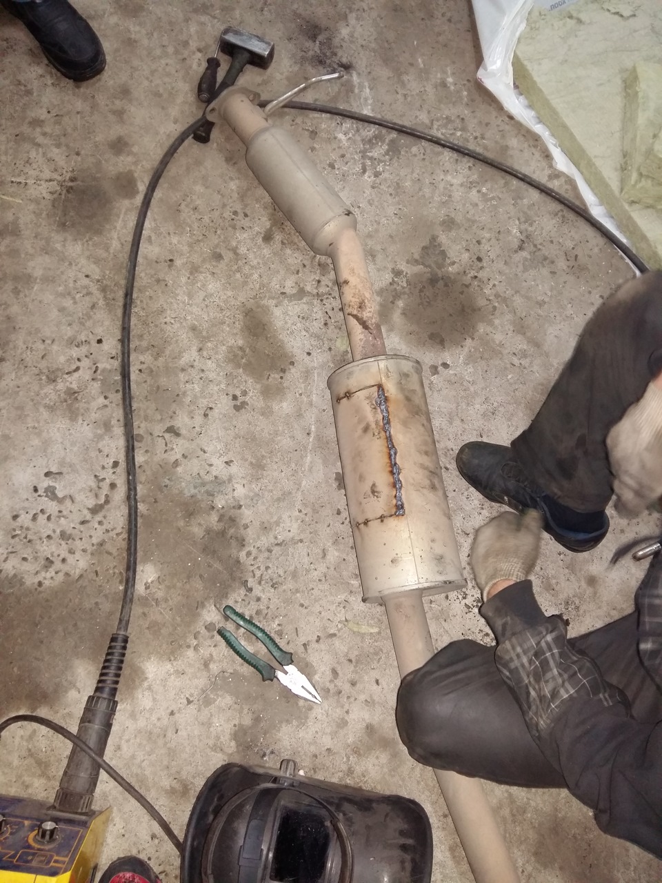 Надоел звон из глушителя при разгоне — Honda Accord (6G), 2,2 л., 2002 ...