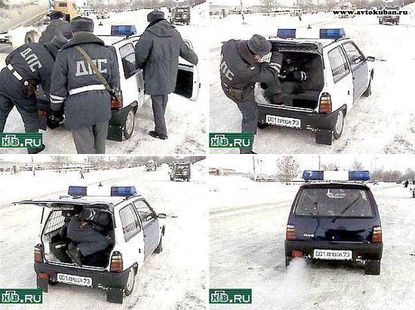 Два + два = четыре! (…или на задок тоже шипы) — СеАЗ Ока 11113, 0,8 л ...