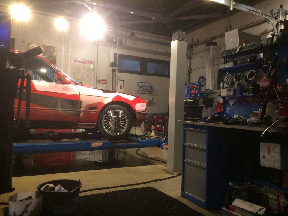 Установка койловеров — BMW 5 series (E34), 2,5 л, 1992 года | тюнинг ...