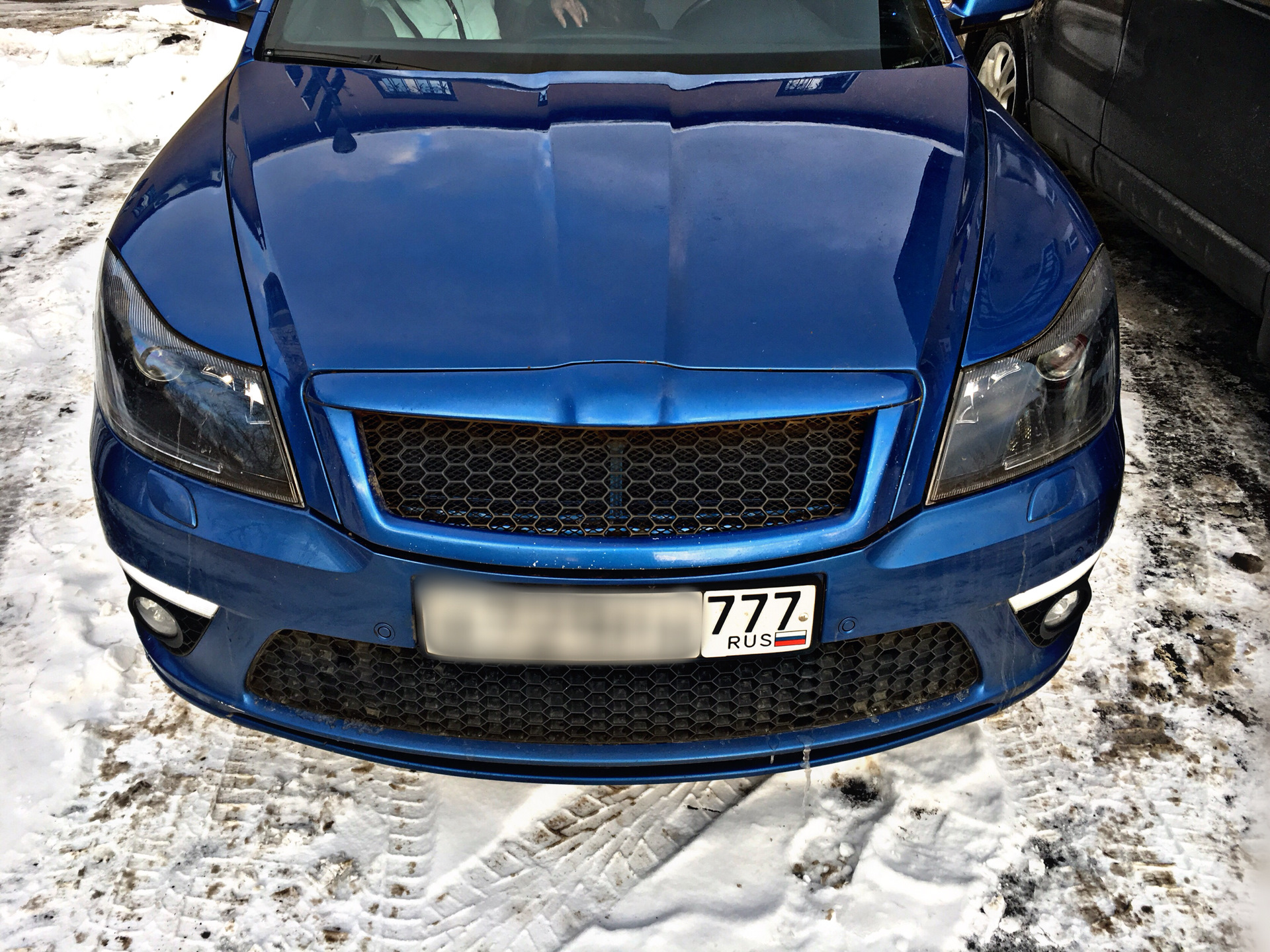 Skoda Octavia 2 RS черная