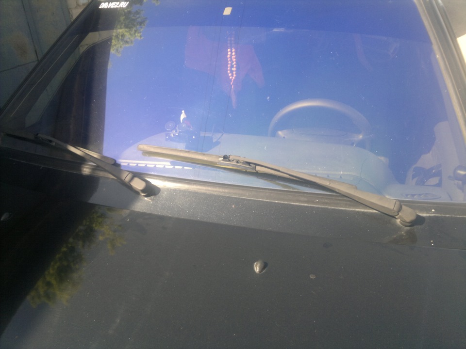 Покраска поводков дворников 2114+ наклейки под капот — Lada 2114, 1,6 л ...