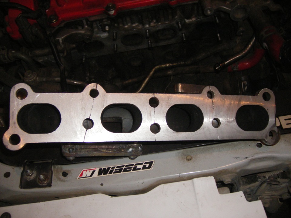 Обмотка турбо коллектора термолентой — Mazda Protege (FH4H), 2 л, 2002 ...