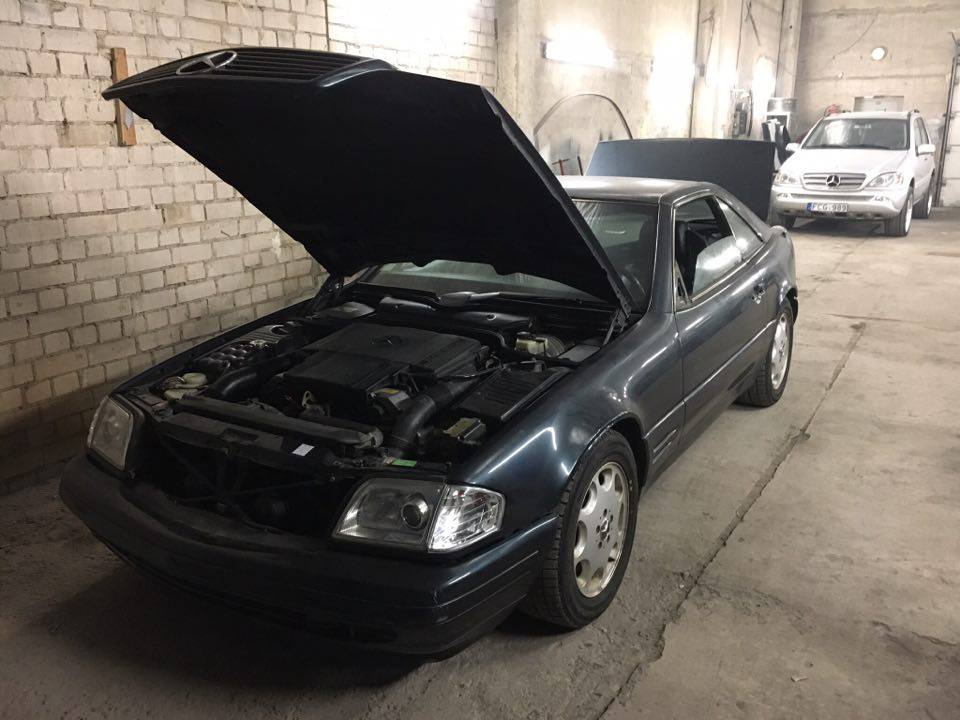 Начинаем подготовку к перекраске кузова + OEM Ништяки — Mercedes-Benz ...