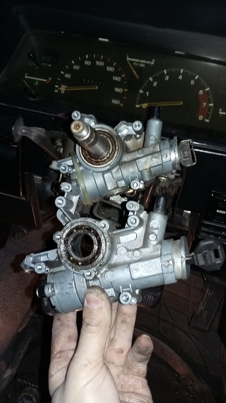 Замок зажигание — Toyota Carina (3G), 1,8 л, 1985 года | своими руками ...