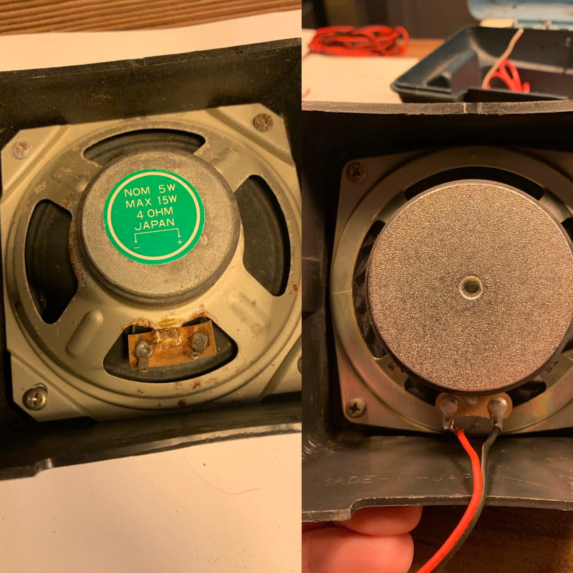 Замена динамиков в «японских» колонках — Volvo 66, 1,3 л, 1977 года ...