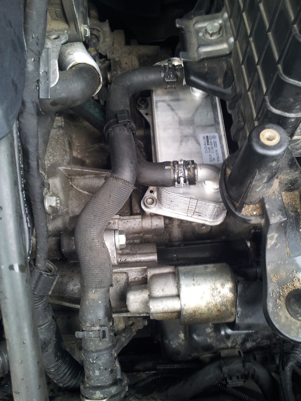 ставим новый. — Skoda Octavia RS A5 Mk2