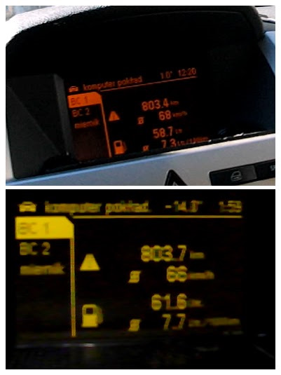 Угадай, на каком бензине расход меньше!))) — Opel Zafira B, 1,8 л, 2008 ...