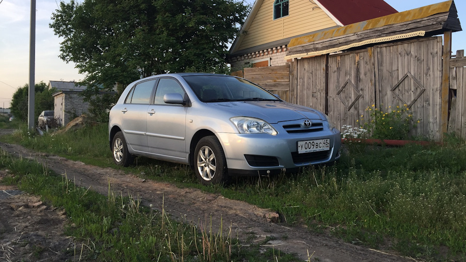 Плавают обороты на холодную — Toyota Corolla (120), 1,4 л, 2004 года ...