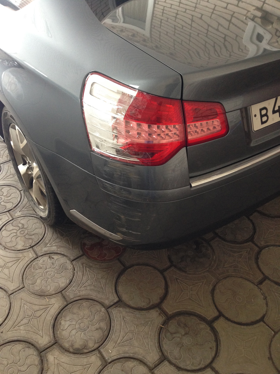 Замена заднего фонаря и новый ключ — Citroen C5 (2G), 1,6 л, 2008 года ...