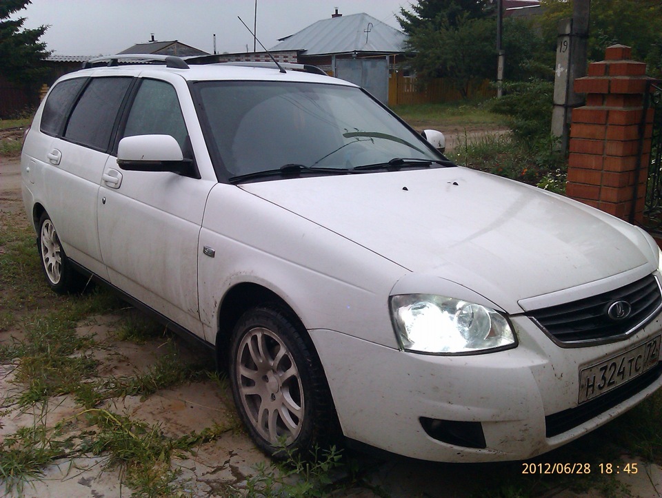 Винил — Lada Приора универсал, 1,6 л, 2011 года | тюнинг | DRIVE2