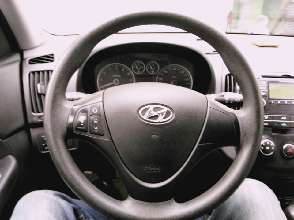 Как снять руль хендай ай30