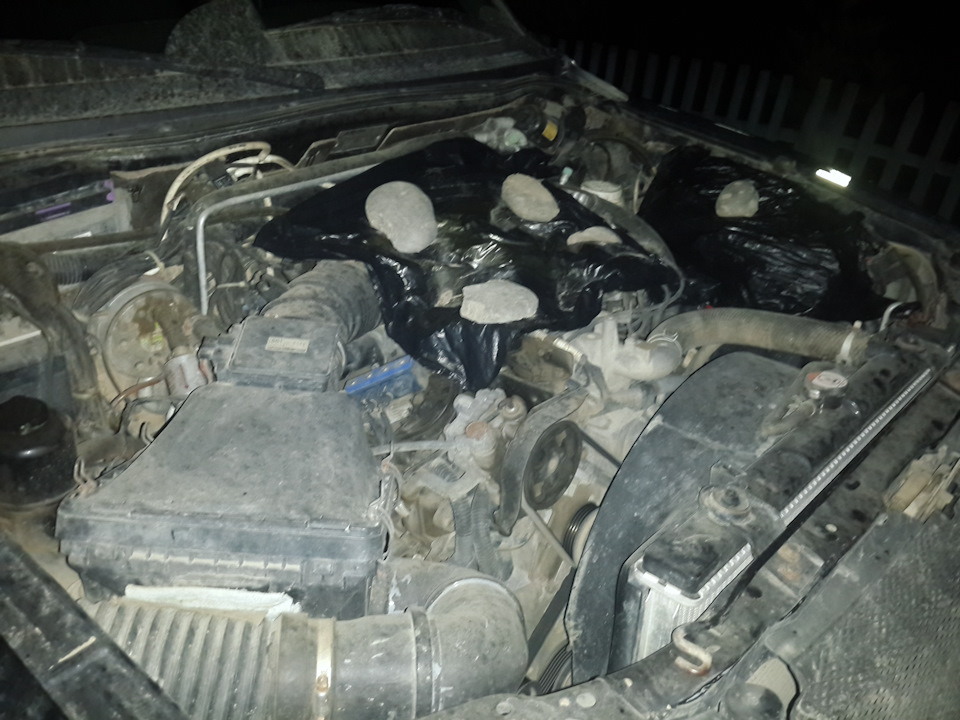 Чтоб не намок… — Mitsubishi Montero Sport (1G)