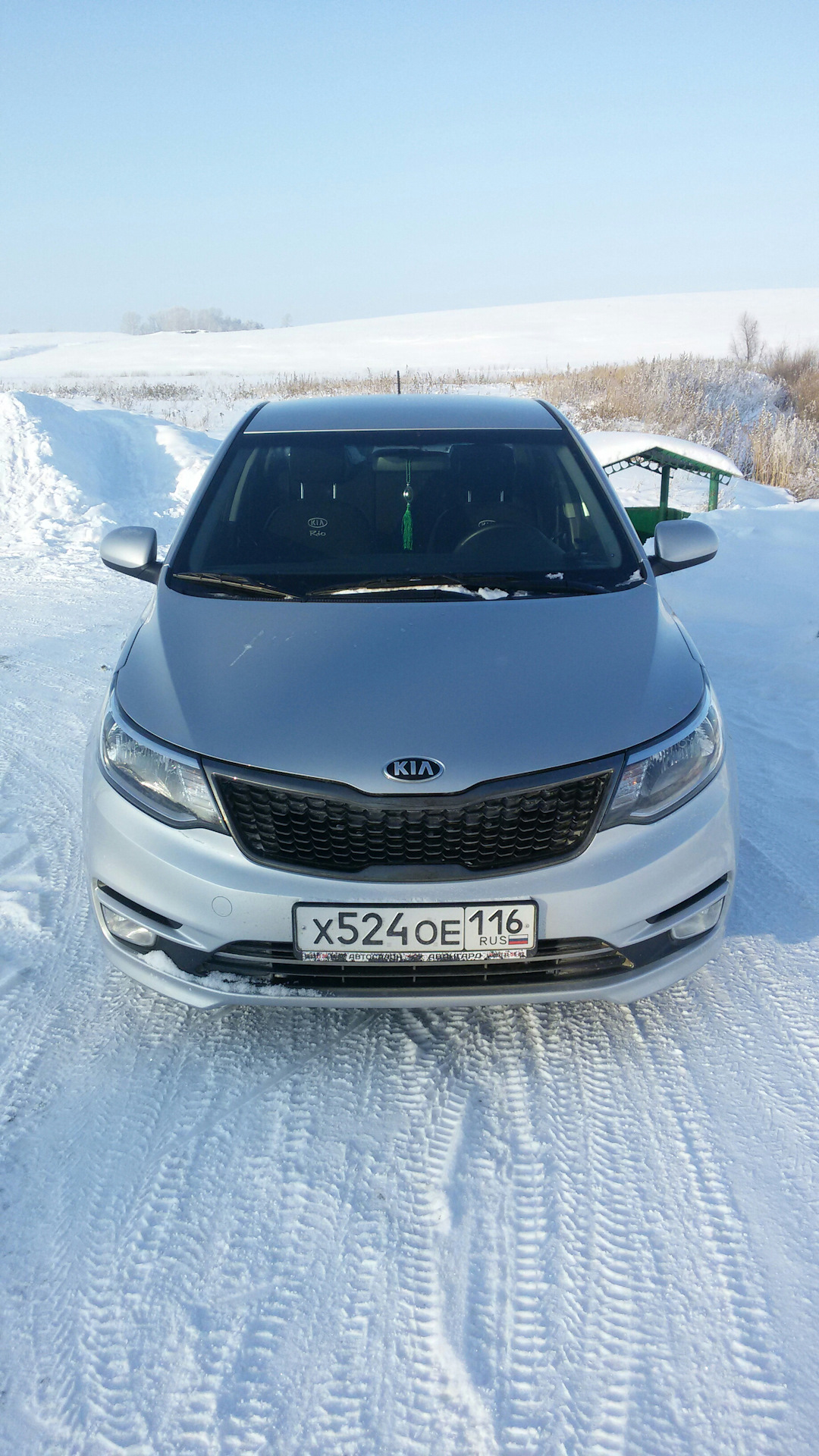 Kia Rio 2012 Winter