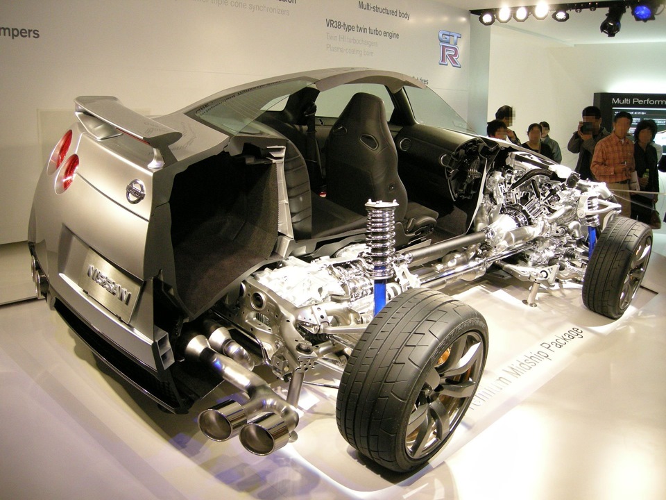Контрактные двигатели Nissan GT-R