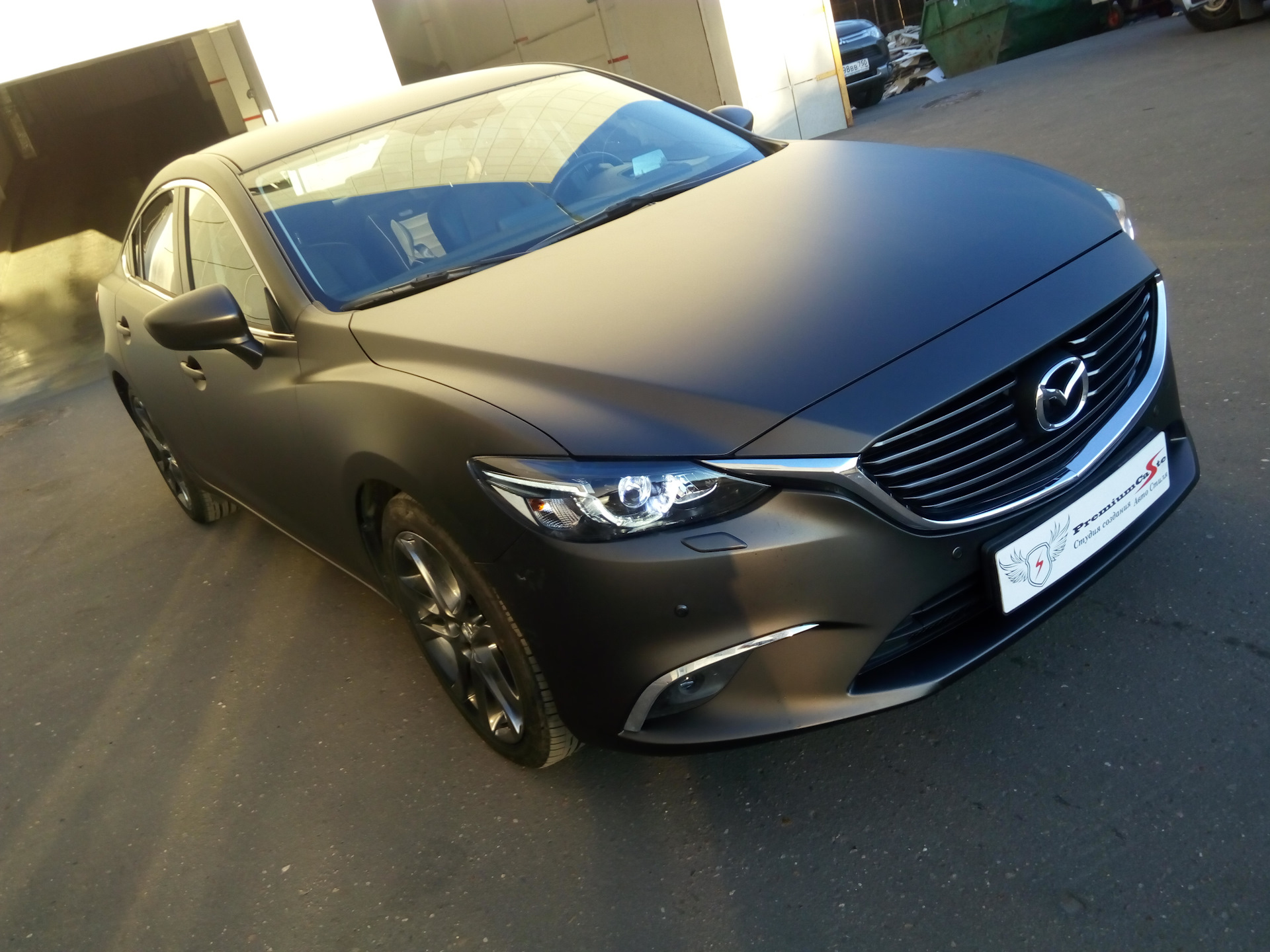 Mazda 6 матовый хром