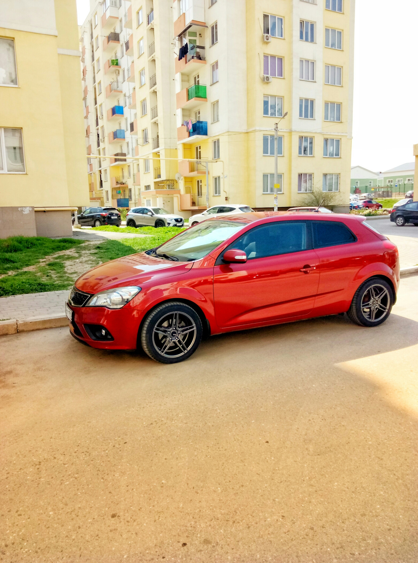 Kia Ceed 2010 антихром