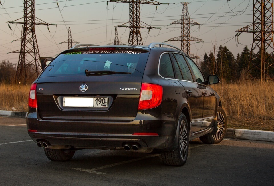 Установка регулируемой подвески D2 racing серии "Street" на Skoda ...