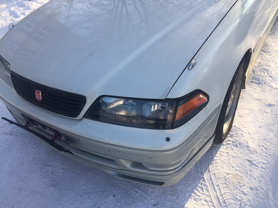 Как разобрать фару марк 2 100 Покраска маски фар и поворотники - Toyota Mark II (100), 2 л, 1998 года своими р