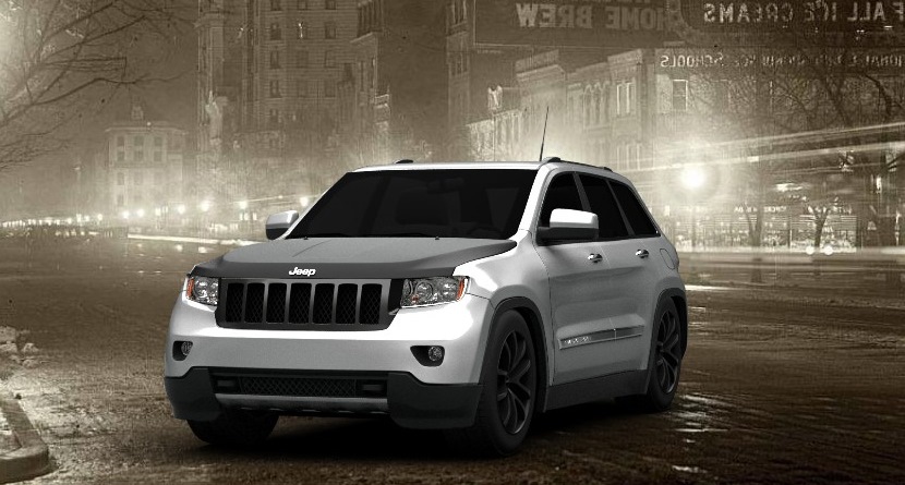 3D тюнинг — Jeep Grand Cherokee (WK2), 3,6 л, 2011 года | просто так ...