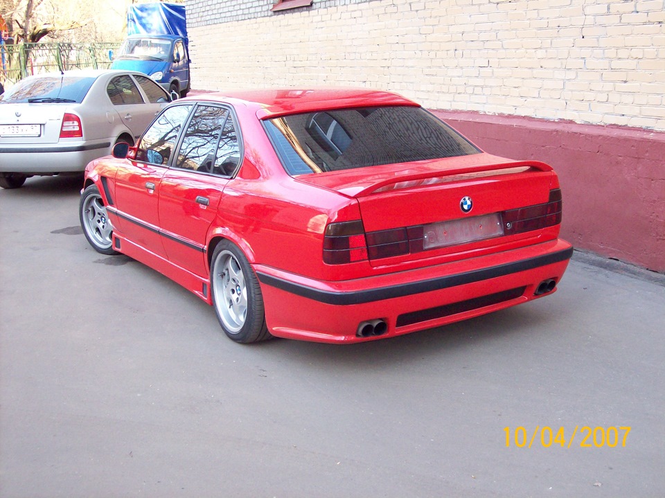 Антикрыло на багажник — BMW M5 (E34), 3,8 л, 1993 года | тюнинг | DRIVE2