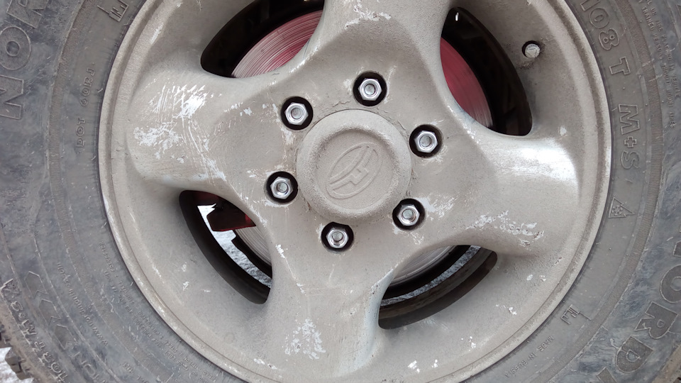 Сломались колесные шпильки — Great Wall Safe, 2,2 л., 2008 года ...